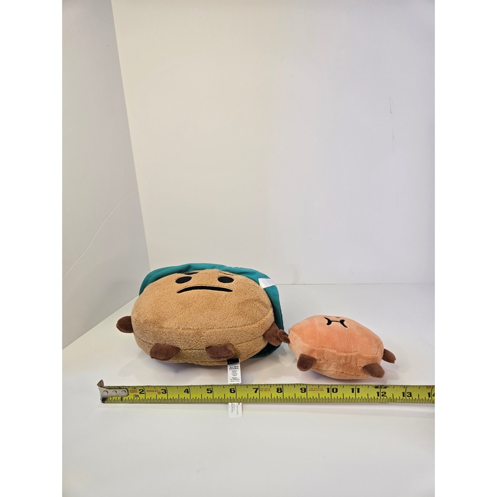 BT21 Shooky Plush with Teal Bucket Hat and Friend Line Friends BTS - Picture 5 of 6